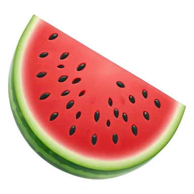 a slice of seedless watermelon sticker