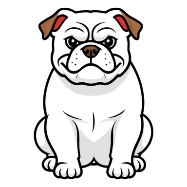 University of Georgia bulldog ￼ sticker