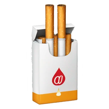 paquet de cigarettes sticker