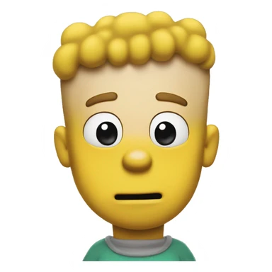 Charlie Brown bart simpson sticker