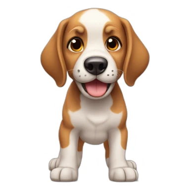 Cachorro correndo sticker