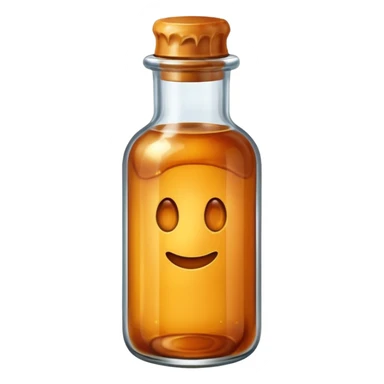 caramel in bottle sticker
