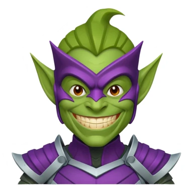 Spiderman's Green goblin classic sticker