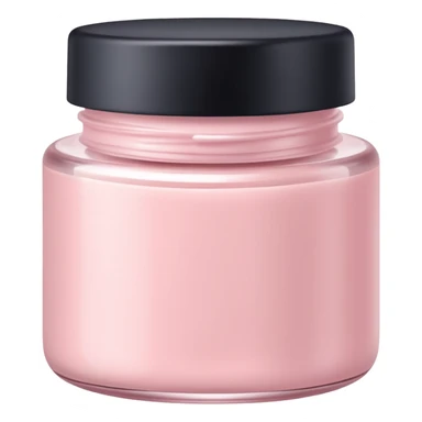 Aesthetic skincare light pink sticker