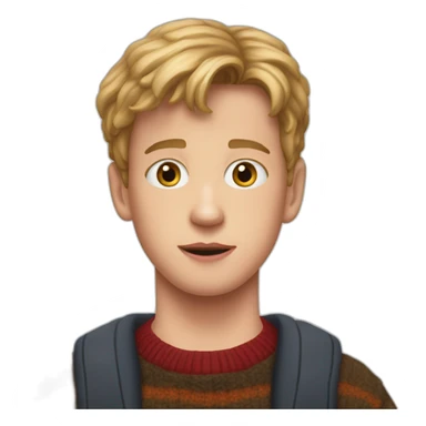 Home alone guy, McCauley caulkin when he was young sticker