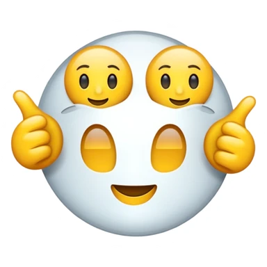 Emoji respect avec emoji rigole  sticker