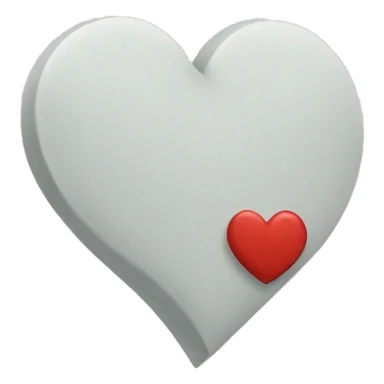 memo heart sticker