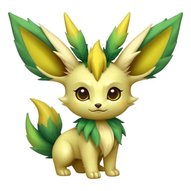 Shiny Exotic Sprigatito-Leafeon-Hybrid-Creature sticker