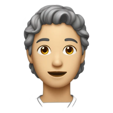 Un câlin d'un homme a une femme sticker