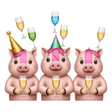party pigs sticker