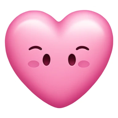 cute pink heart sticker