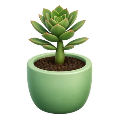 Desk Succulent Plant sticker