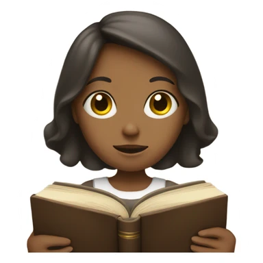 Girl with bibel sticker