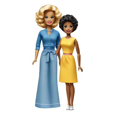 1979 heart family mom Barbie doll  sticker