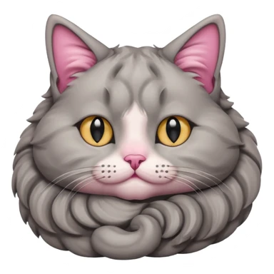 an ear-folded cat sticker