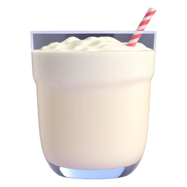refreshing Turkish yogurt beverage in a clear glass, frothy and cold sticker