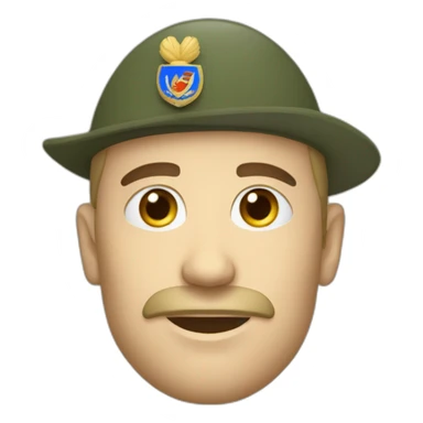 Soldat de la première guerre mondiale sticker