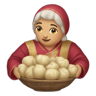 georgian khinkali sticker