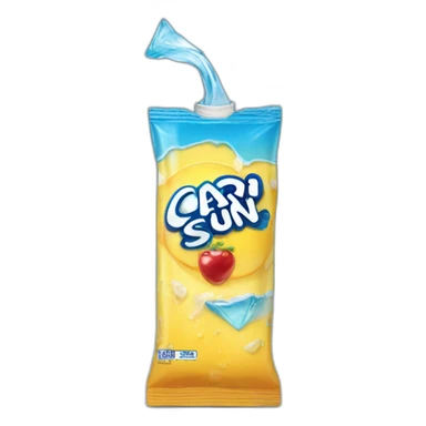 Capri sun sticker