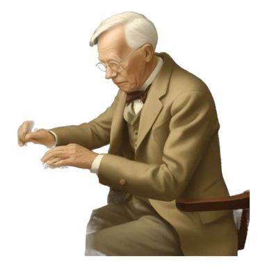 William Addison Dwiggins diciendo algo sticker
