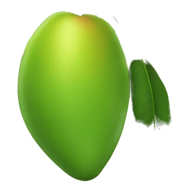 Green mango sticker