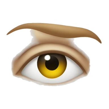 Mulher com emoji no olho  sticker