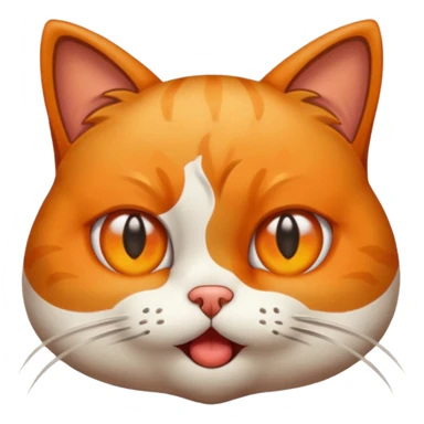 kot z kupa w oczach sticker