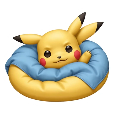 Pikachu dormido sticker