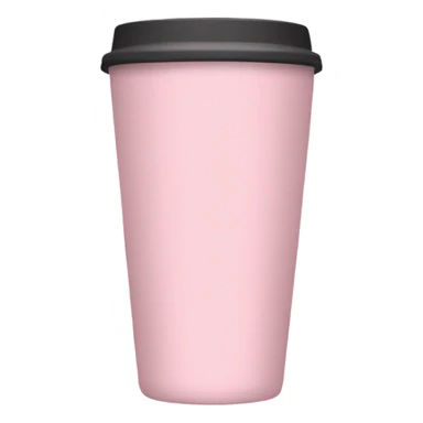 Light pink tumbler without face sticker