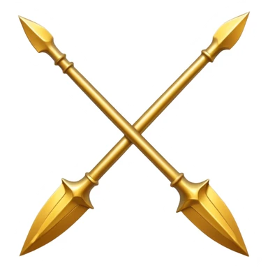 golden spear sticker