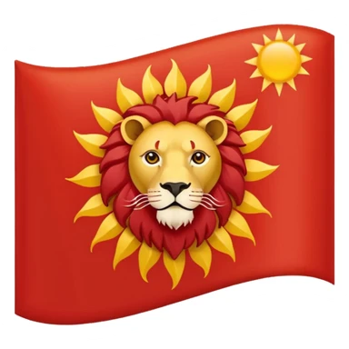 Shir o Khorsid flag sticker