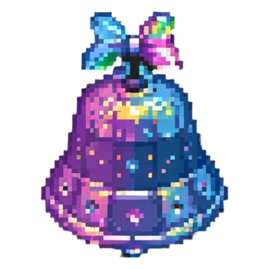 disco bell sticker