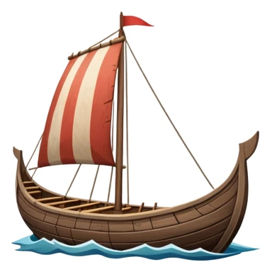 Barco vikingo sticker