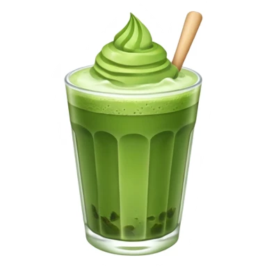 matcha ice sticker