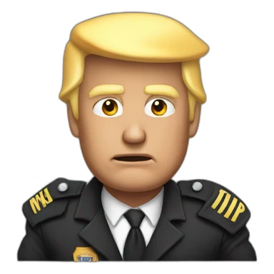 donald-trump-arrested sticker
