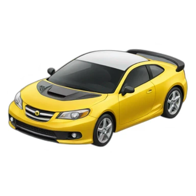 Voiture de sport sticker