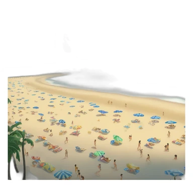 Copacabana beach sticker