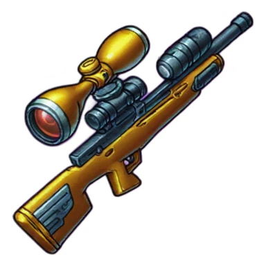 Sniperrifle sticker