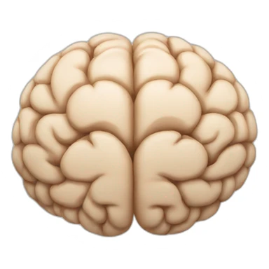 chained brain sticker