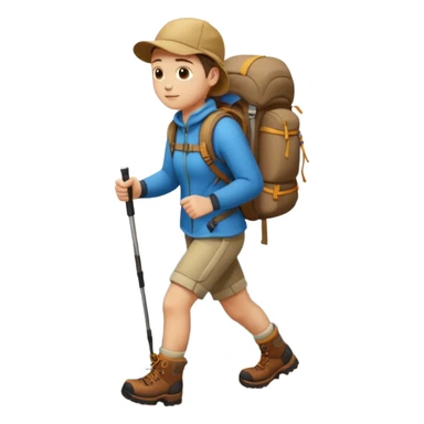 trekking sticker