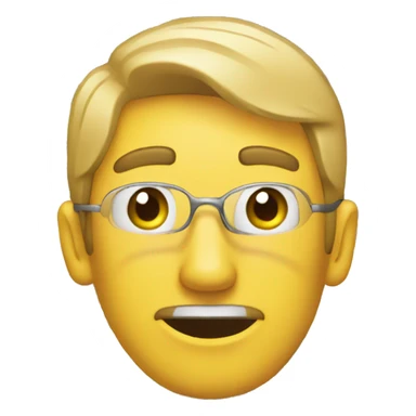 A guy covered with a newspaper sticker