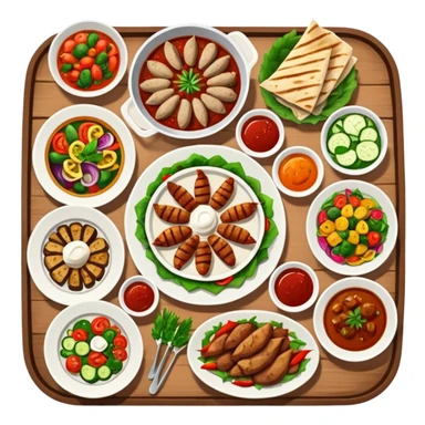 turkish meal sticker