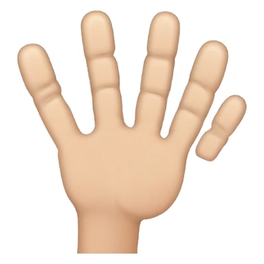 respuesta correcta con la mano sticker