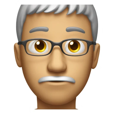 Squinting eyes reading something  sticker