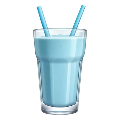 Light blue smoothie sticker