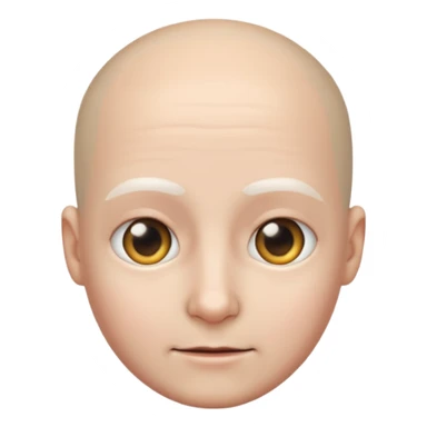 sugeneruok moteri galva be veido ir plauku sticker