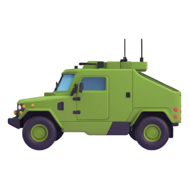 Type 90 AFV side view sticker