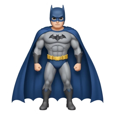 Batman with full costume  sticker