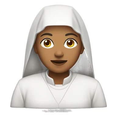Female priest sticker