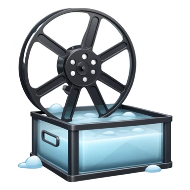 Film reel in COLD Frame sticker
